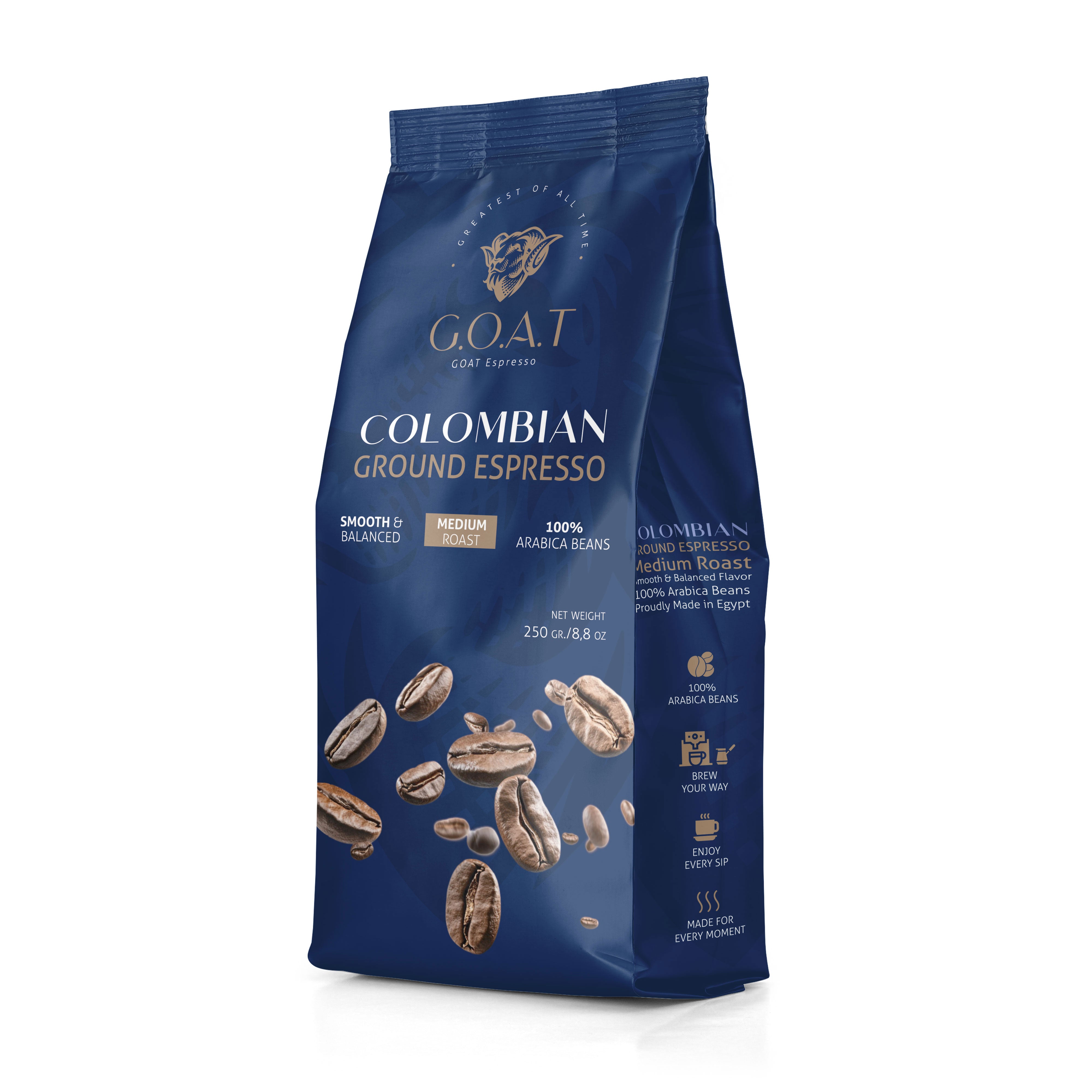 Colombian Ground Espresso - 250g