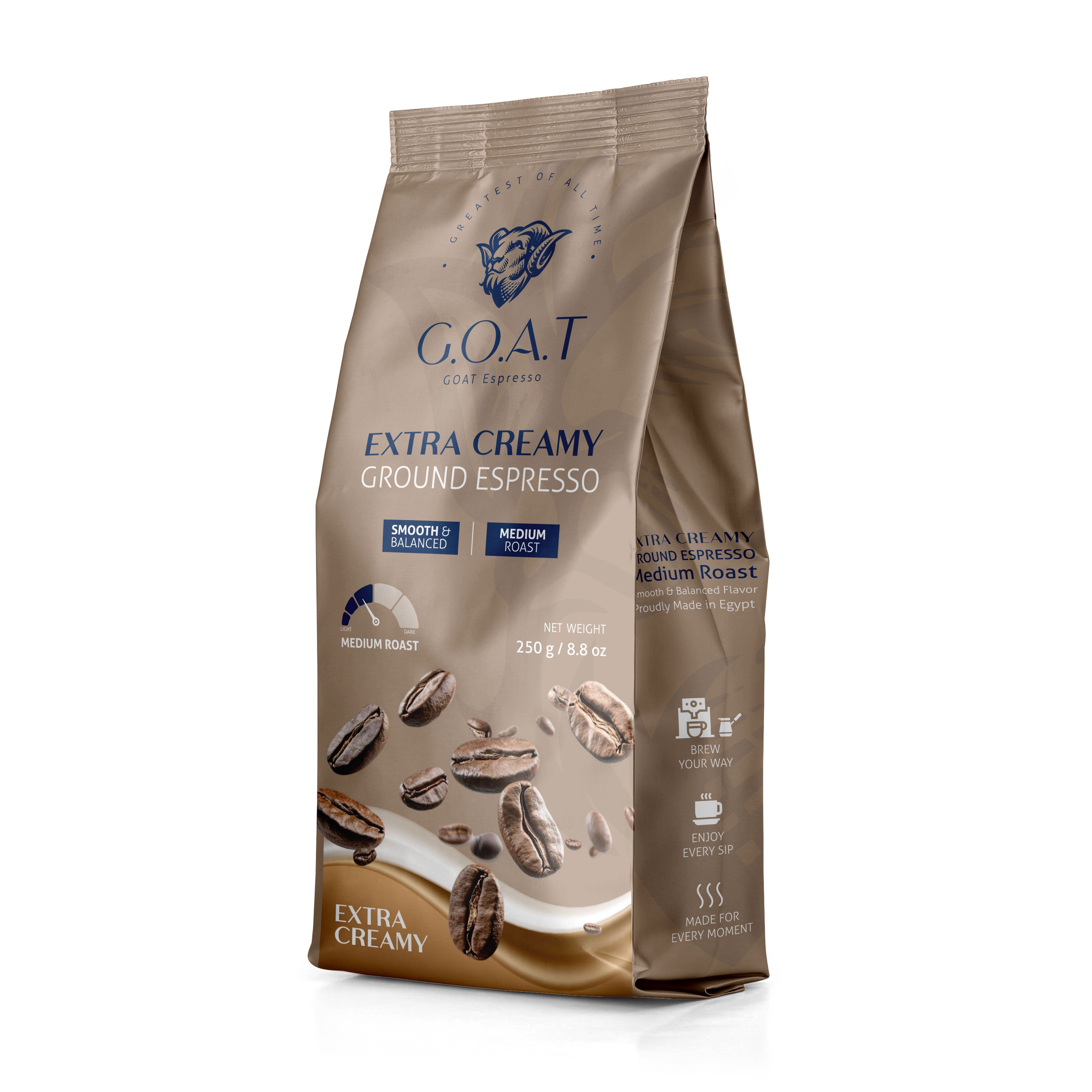 Extra Creamy Ground Espresso - 250g