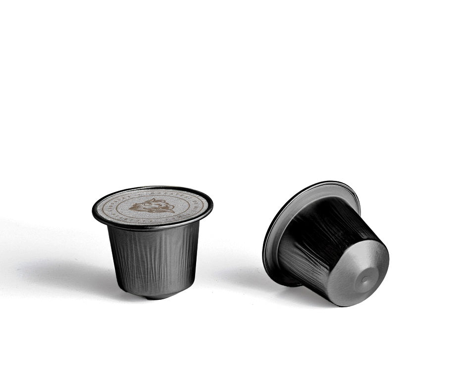 Black Espresso 12 Aluminum Capsules