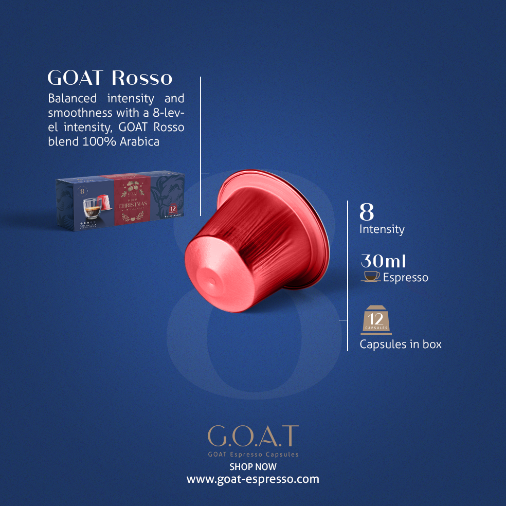 Rosso Espresso 12 Aluminium Capsules - Limited Edition